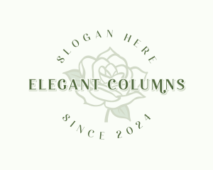 Elegant Rose Boutique logo design