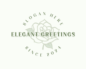 Elegant Rose Boutique logo design