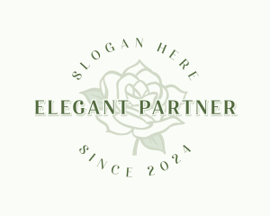 Elegant Rose Boutique logo design