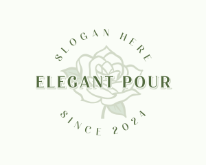 Elegant Rose Boutique logo design