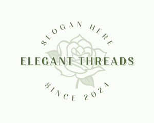 Elegant Rose Boutique logo design