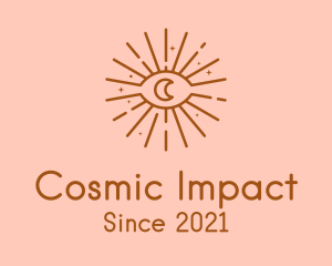 Cosmic Eye Astrology logo design