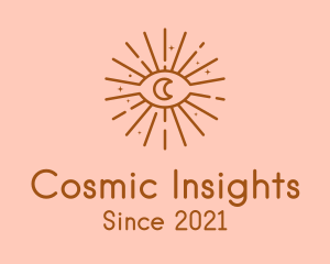 Astrology - Cosmic Eye Astrology logo design