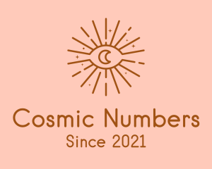 Cosmic Eye Astrology logo design