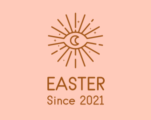 Cosmic Eye Astrology logo design