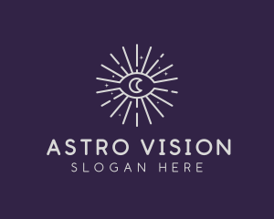 Cosmic Eye Astrology logo design