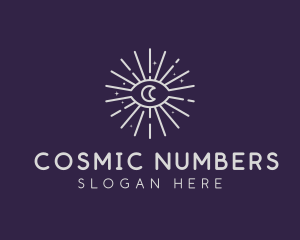 Cosmic Eye Astrology logo design