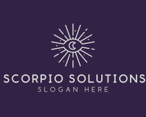 Cosmic Eye Astrology logo design