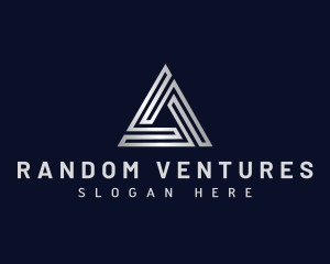 Triangle Firm Pyramid logo design