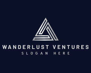 Triangle Firm Pyramid logo design