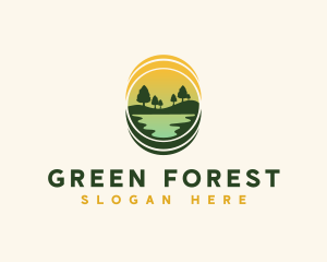 Forest Lake Park logo design