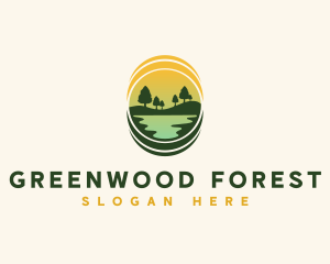 Forest Lake Park logo design