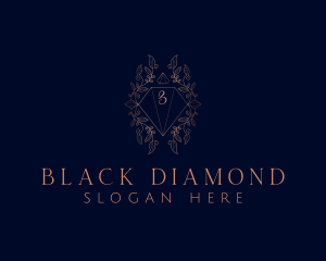 Luxurious Diamond Crystal Jeweler logo design