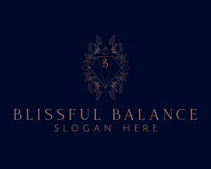 Luxurious Diamond Crystal Jeweler logo design