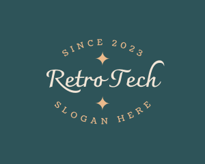 Retro Star Business logo design