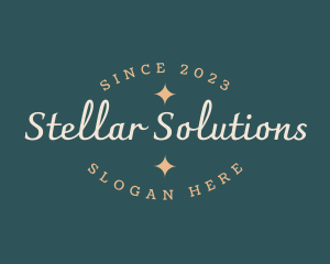 Star - Retro Star Business logo design