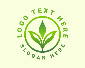 Ecology Leaf Garden  Logo