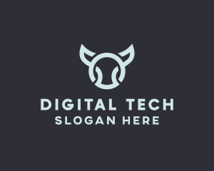 Digital - Digital Bull Media logo design