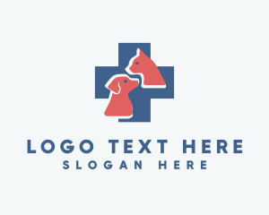 Dog Tag - Pet Veterinary Clinic logo design