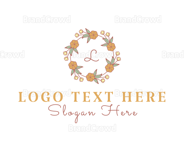 Dainty Floral event Organizer Logo