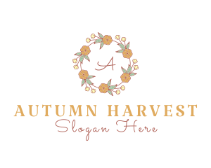 Dainty Floral event Organizer logo design