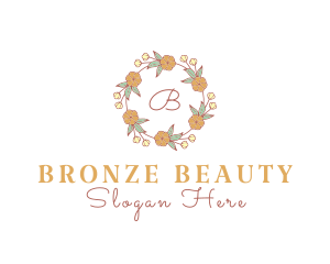 Dainty Floral event Organizer logo design