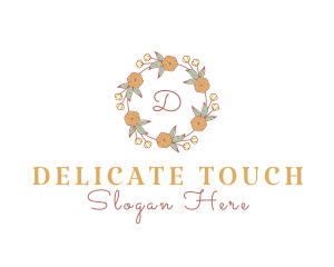 Dainty - Dainty Floral event Organizer logo design