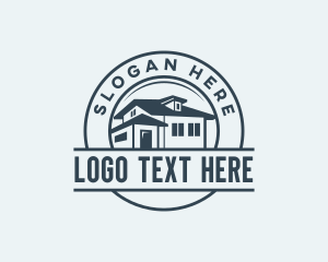 Residence - House Property Roofing logo design