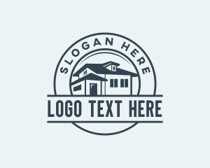 House Property Roofing Logo