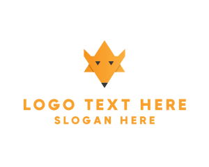 Pet - Fox Sheriff Star logo design