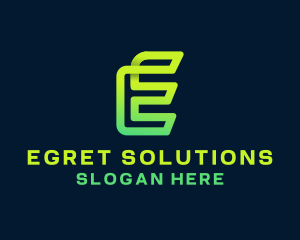 Generic Professional  Letter E logo design