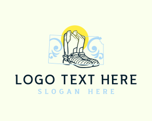 Cowboy Boots - Cowboy Boots Kansas logo design