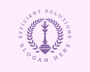 Manager - Queen Management Services logo design