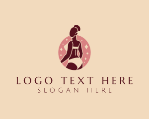 Lingerie - Female Sexy Body Bikini logo design