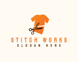 Alteration - Scissor Shirt Clothing logo design