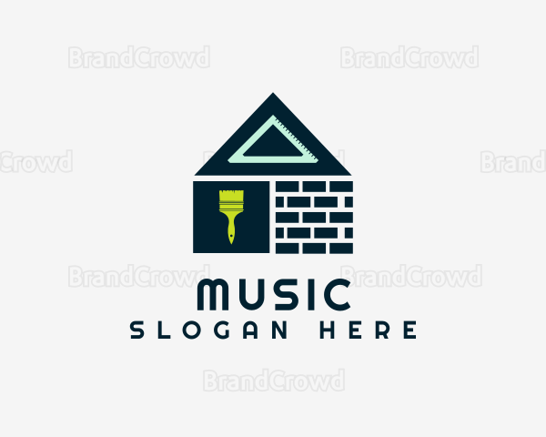 Brick House Building Logo