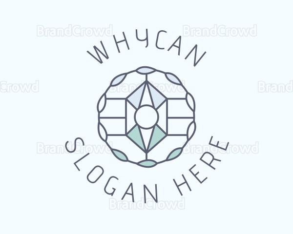 Crystal Gemstone Jewelry Logo