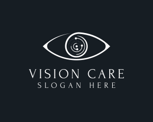 Astronomy Eye Vision logo design