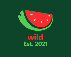 Marketplace - Fresh Watermelon Slice logo design