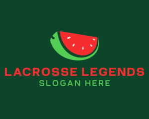 Fresh Watermelon Slice  logo design