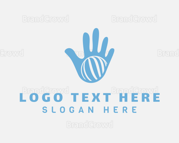 Blue Hand International Logo
