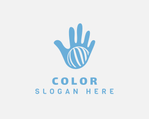 Agency - Blue Hand International logo design