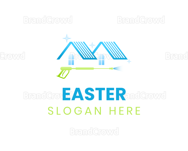 Home Cleaning Service Logo