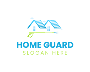 Home Cleaning Service logo design