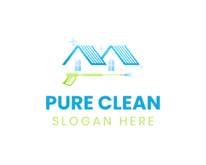 Home Cleaning Service logo design