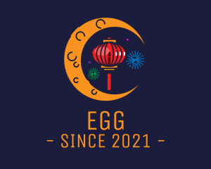 Chinese - Festive Moon Lantern logo design