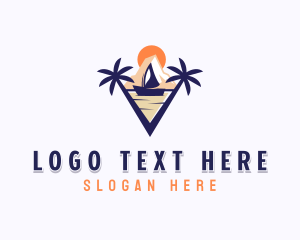 Ship - Outdoor Adventure Tour logo design