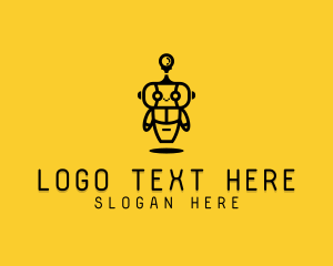 Cyborg - Game Robot Bot Toy logo design