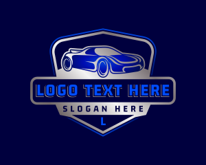 Headlight - Motorsport Car Garage logo design