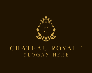 Crown Shield Royal logo design